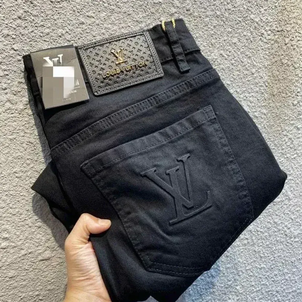 Louis Vuitton Black Jeans