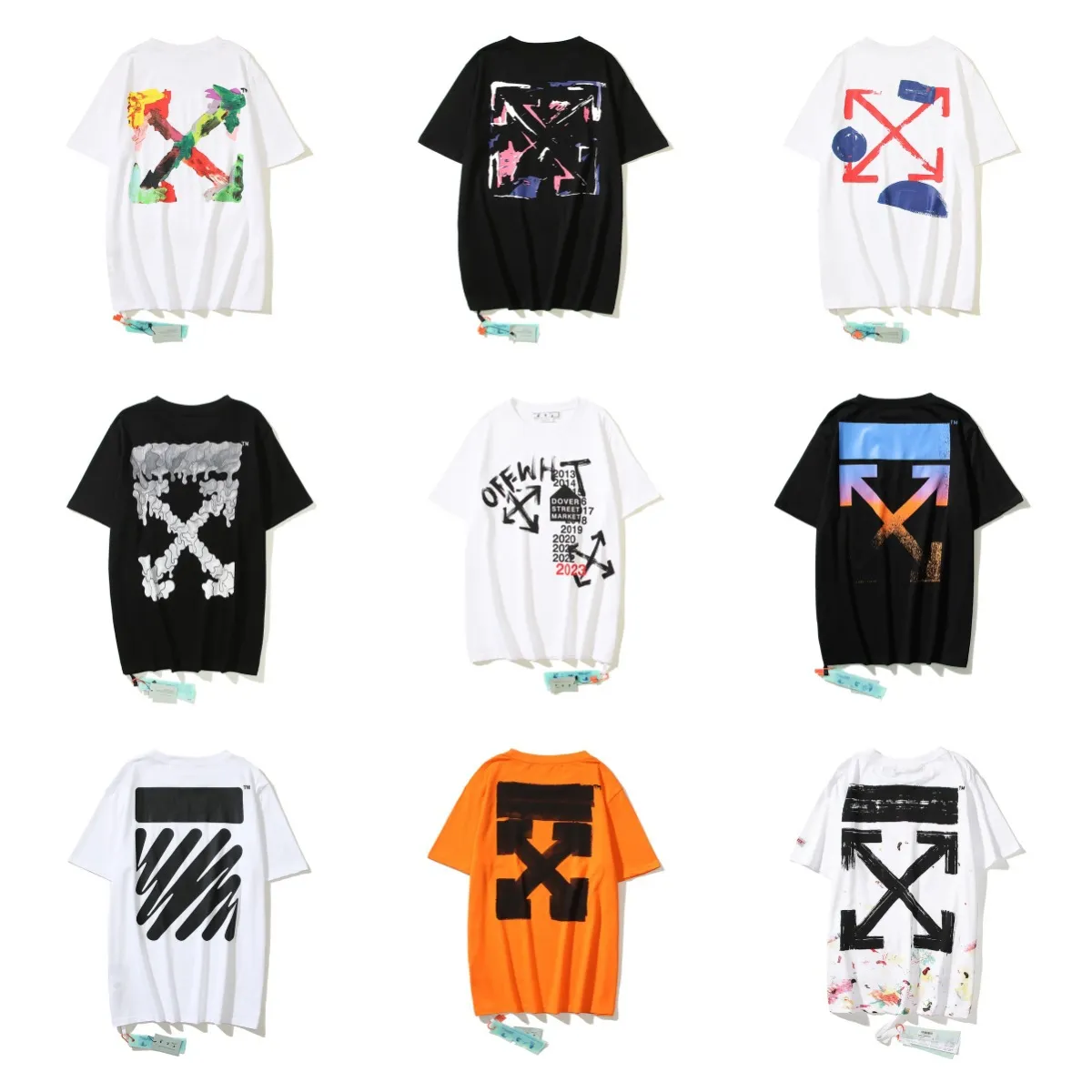 Off-white T-Shirts (Hella Colorways)