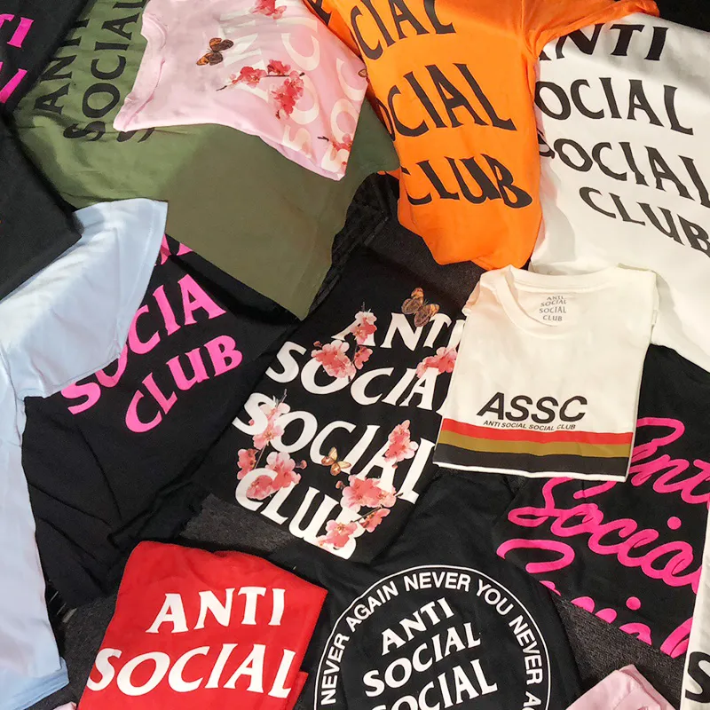 Anti Social Social Club T-Shirt (Hella Colorways)