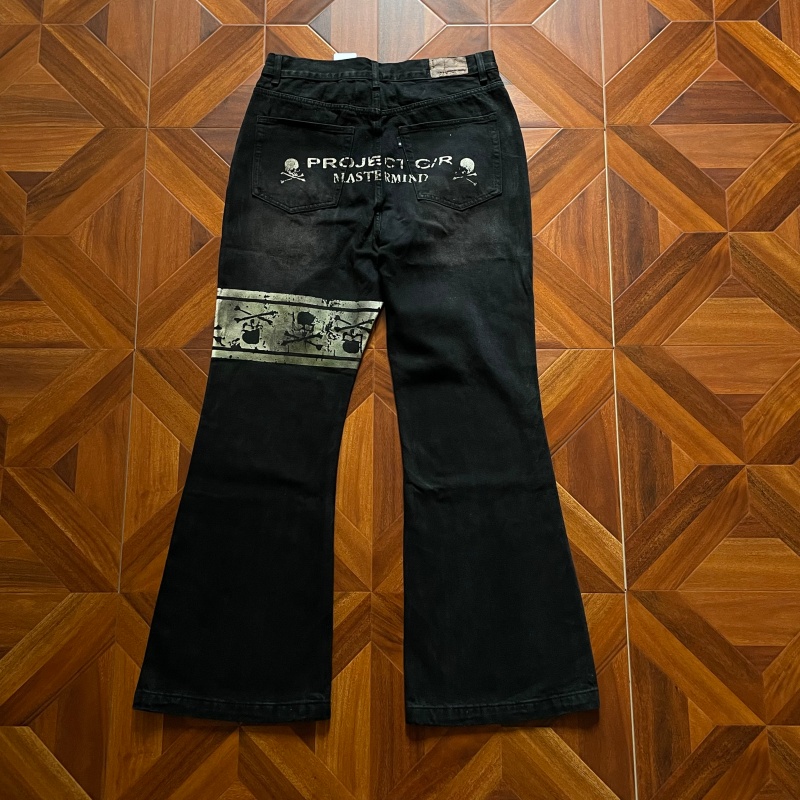 Mastermind Skull Flared Jeans