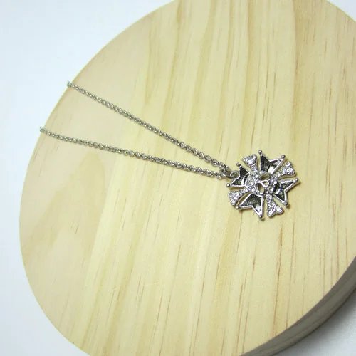 Vivienne Westwood Iron Cross Skull Necklace