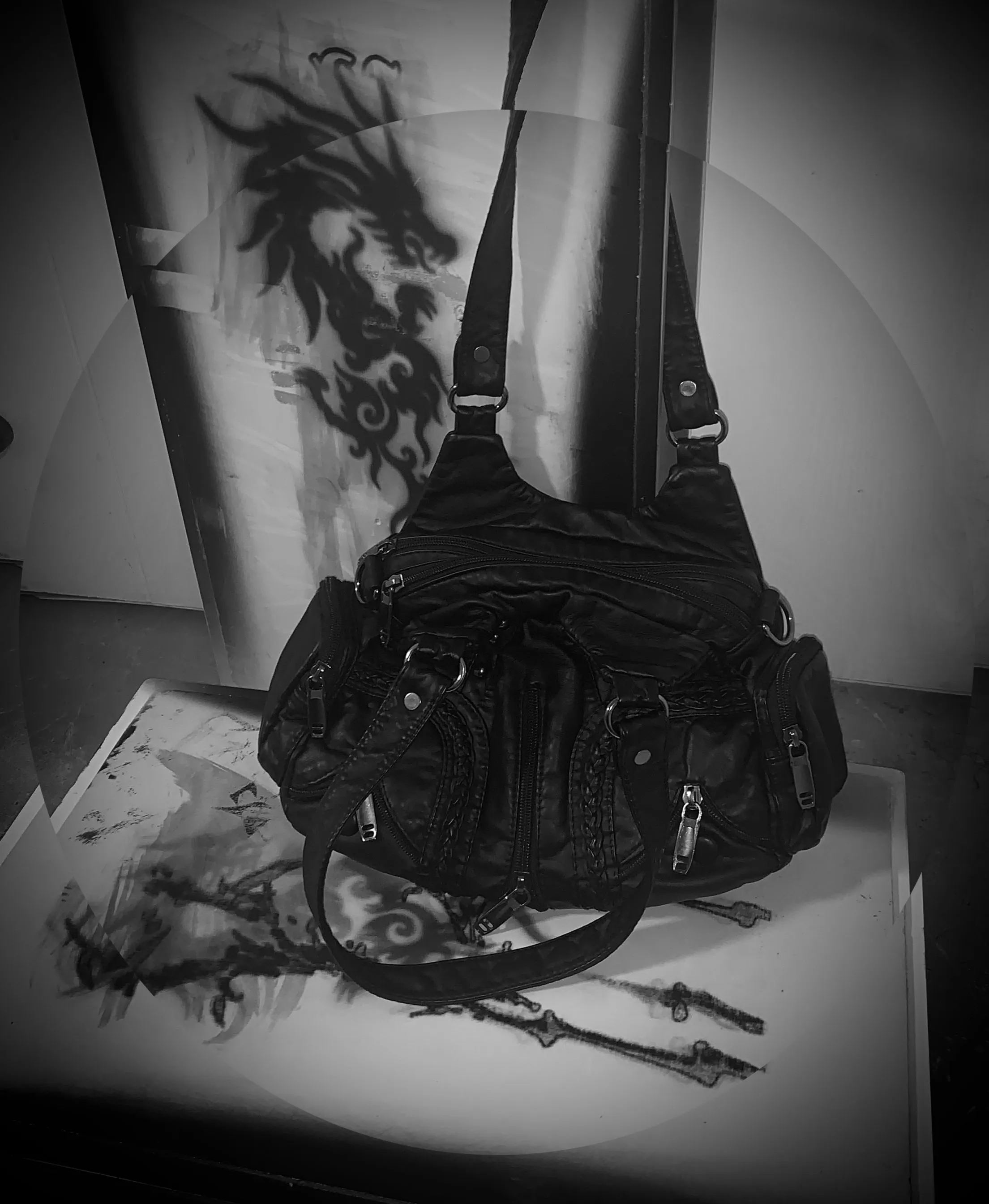 Archive Leather Handbag