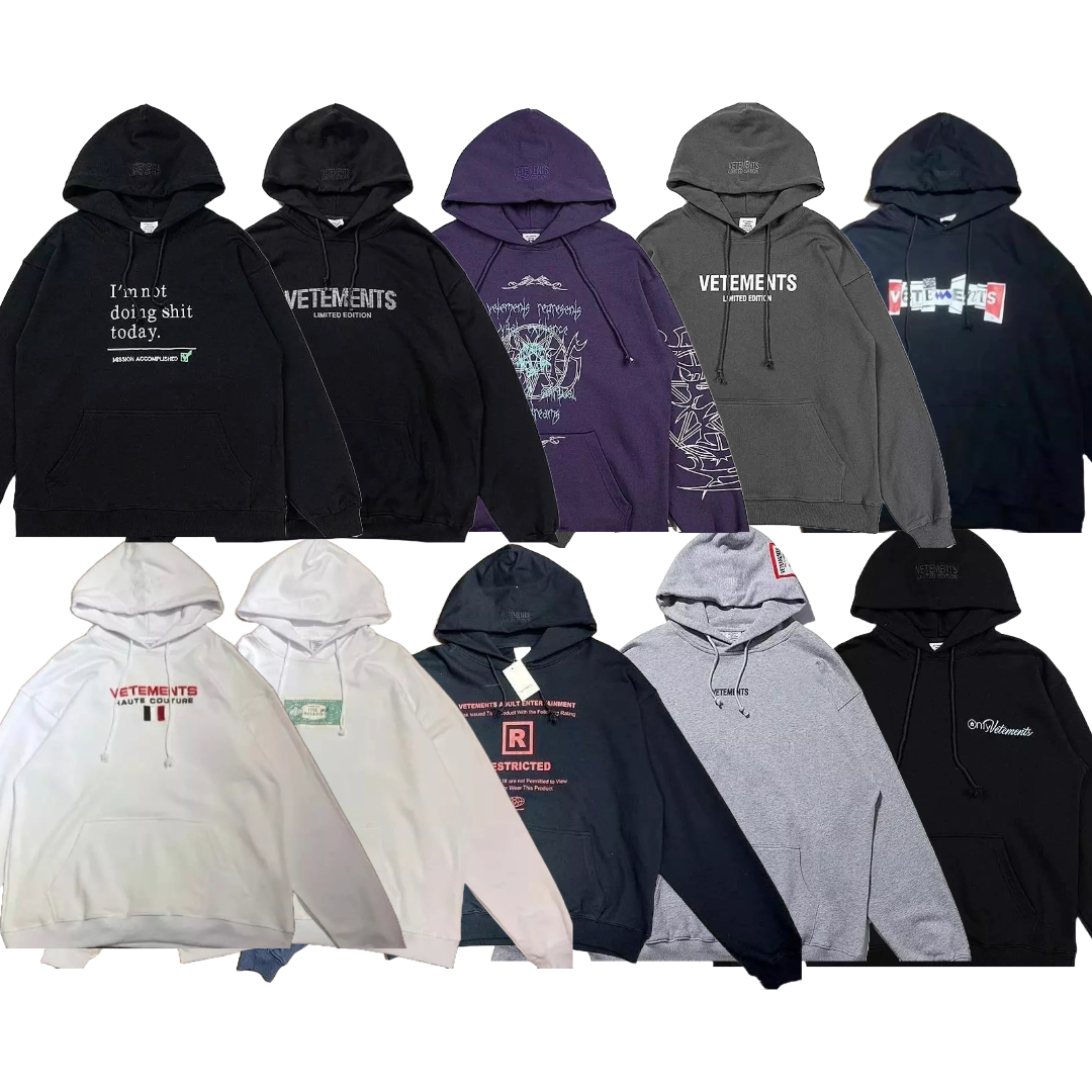 Budget Vetements Hoodies