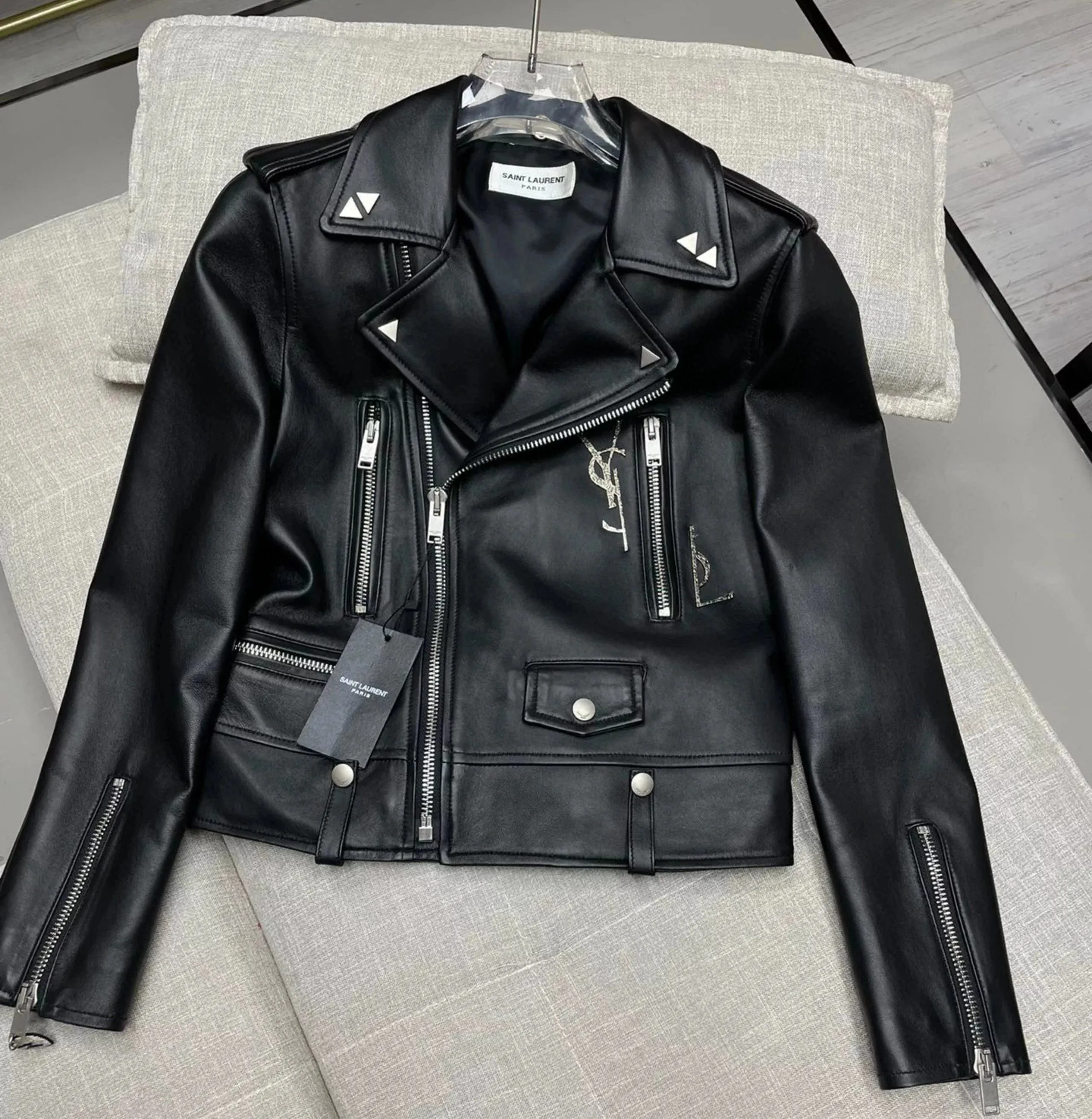 Saint Laurent Biker Leather Jacket