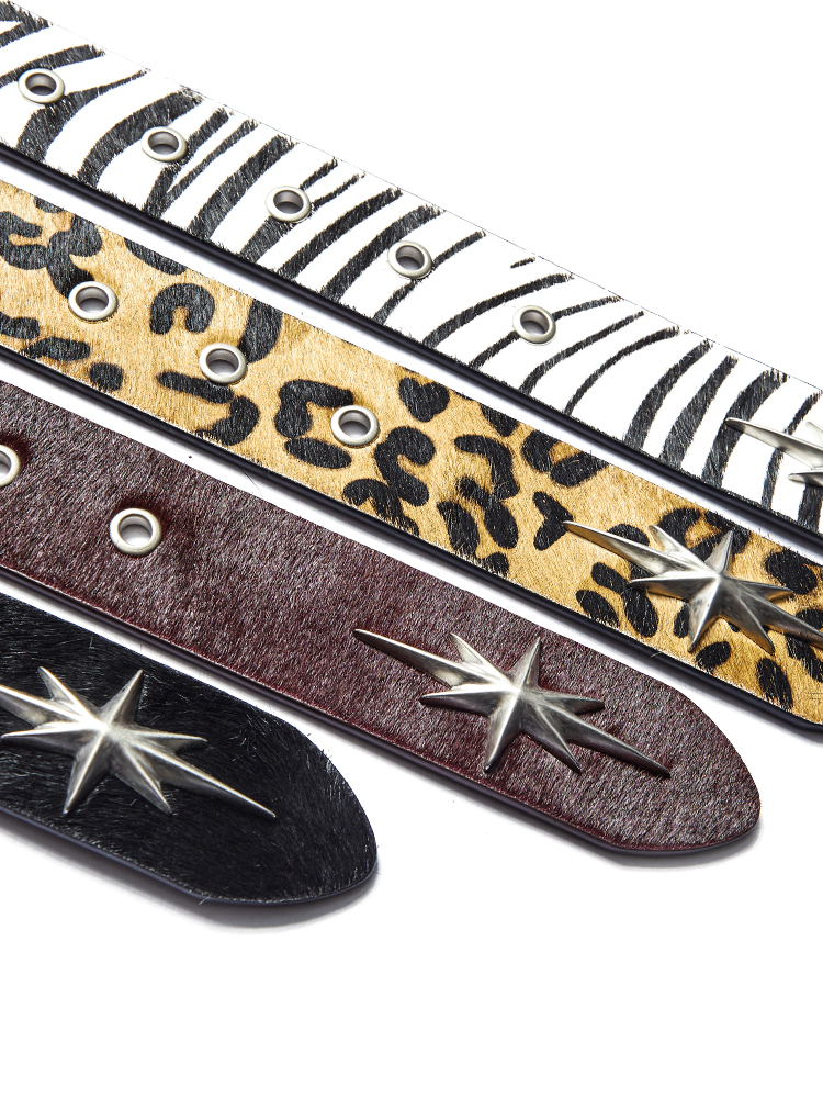 Zebra/Leopard Print belt