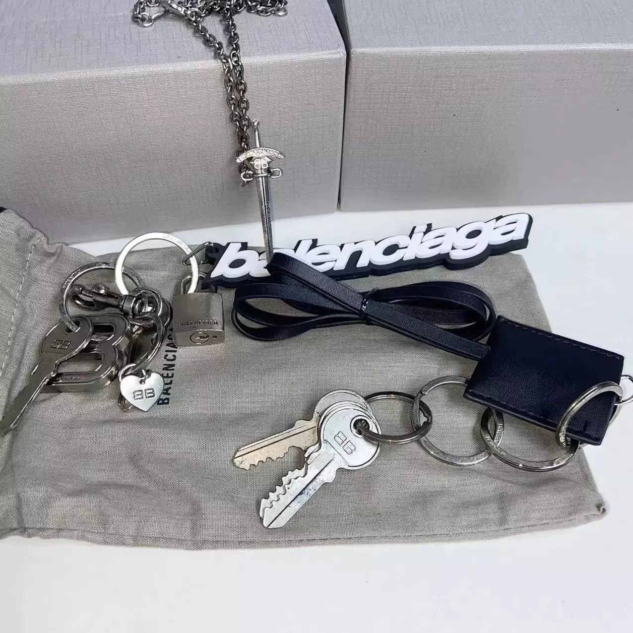 Balenciaga Keychain