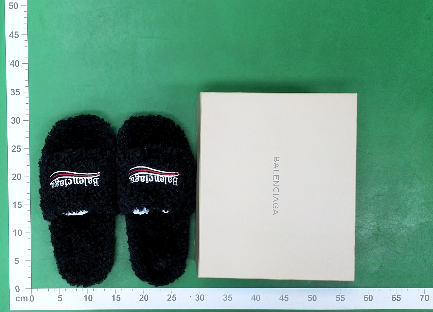 Balenciaga Fur Slides