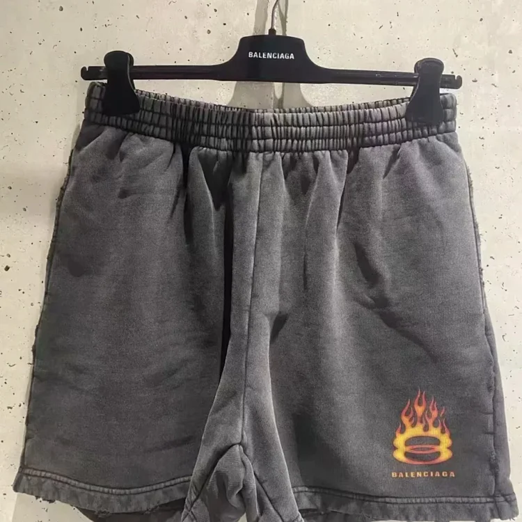 Balenciaga Flame Shorts