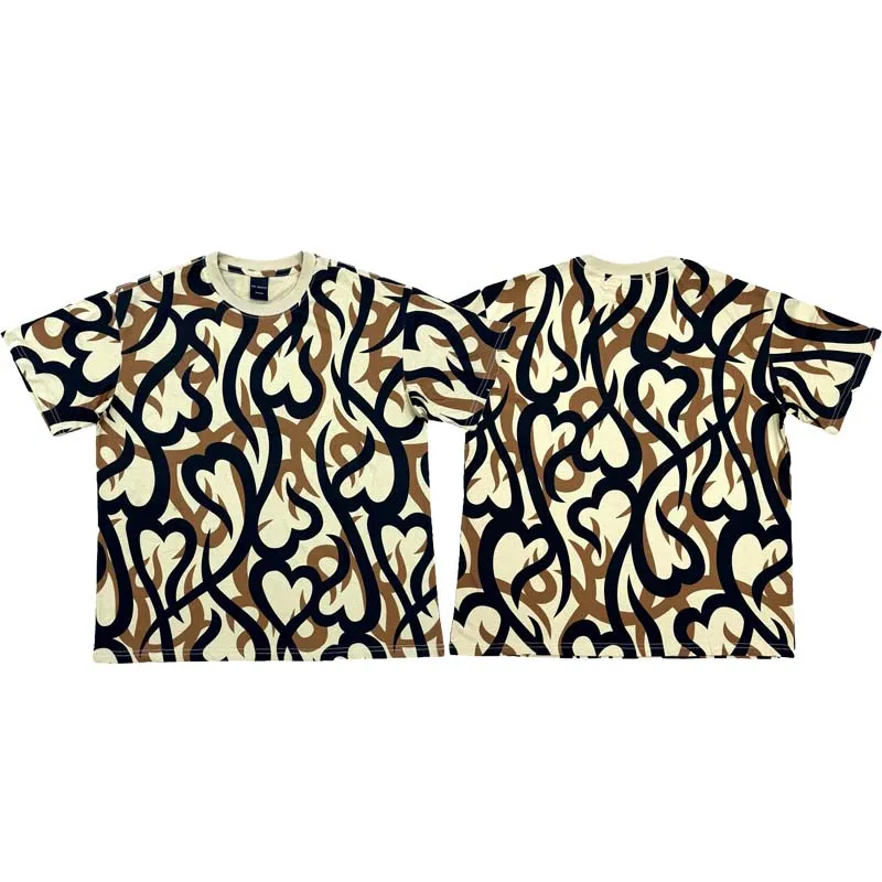 Number Nine Heart Camo Tee