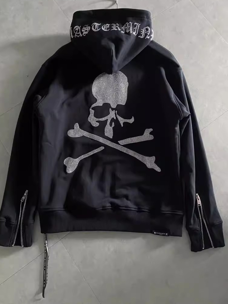 Mastermind Studded Zipup