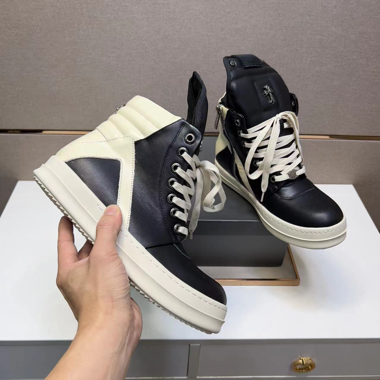 Chrome Hearts Rick Owens Geobaskets