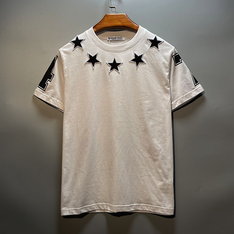 "west tag" givenchy stars t shirt