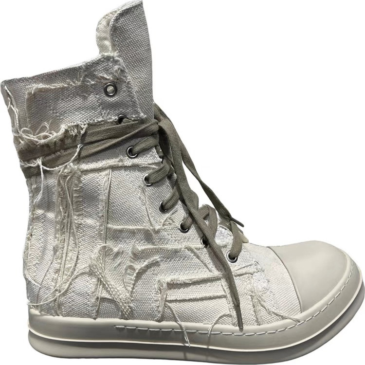 disstressed rick owens ramoens