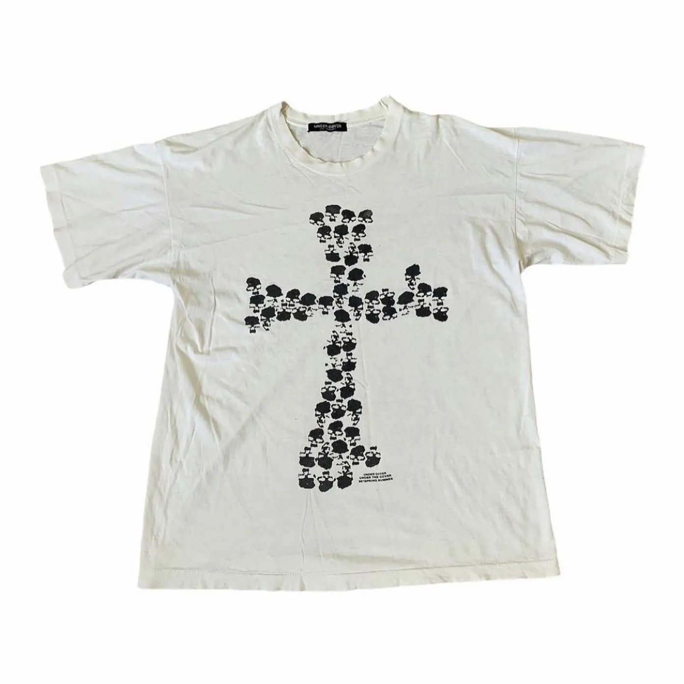 undercover skull cross tee