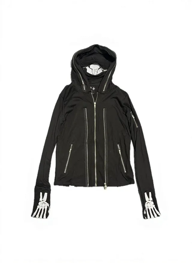 ppfm skull hoodie